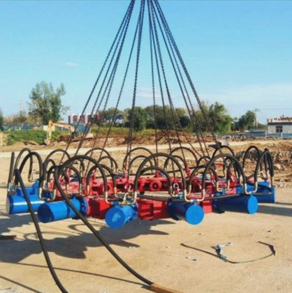 挖掘机备件 液压破桩机