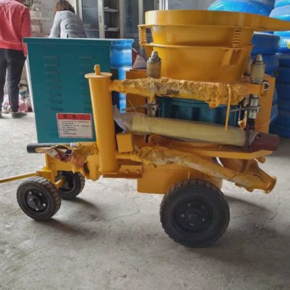 干湿混合喷涂机