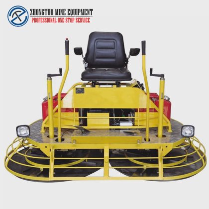 パワーコンクリートコテマシン上の中国工場の乗り物