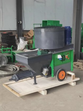 8 M³ の熱い販売のセメントのモルタル噴霧機械 7.5kw モーター