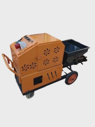 8 M³ の熱い販売のセメントのモルタル噴霧機械 7.5kw モーター