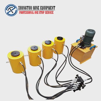 油圧ジャッキの高容量リフティング