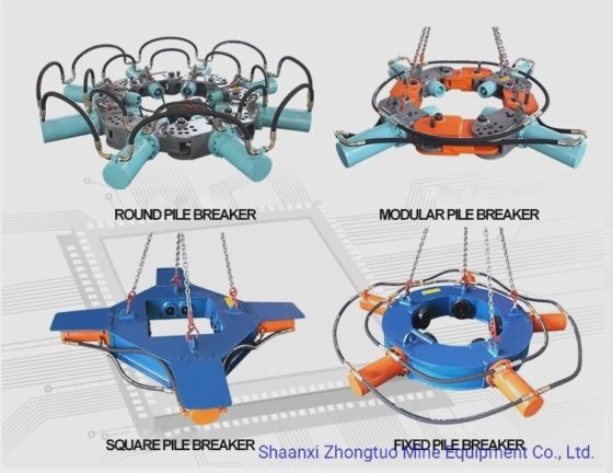 混凝土圆桩铣挖机 液压破桩机