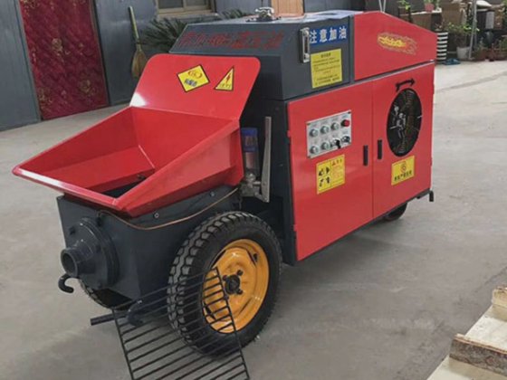 建筑高压输送二次结构柱泵