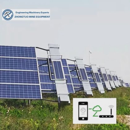 太阳能电池板清洁设备 太阳能电池板发电厂的使用