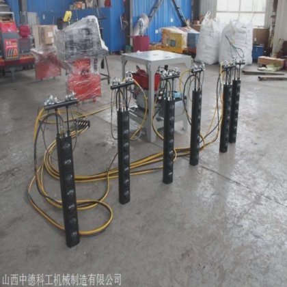 工厂直供液压劈石机 液压岩石劈裂机