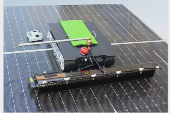 2025 太阳能电池板清洁刷 太阳能电池板自动清洁设备