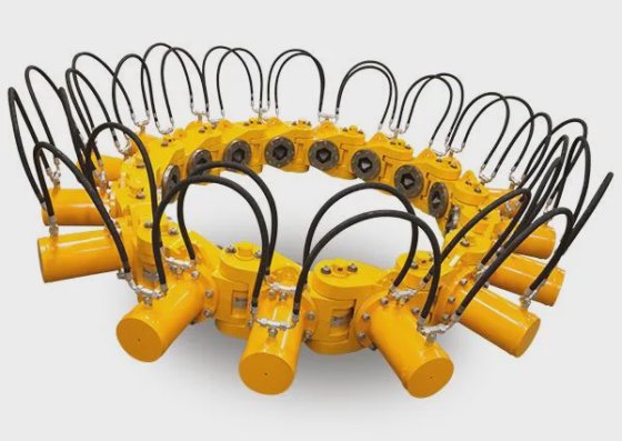 挖掘机起重机安装的液压混凝土断桩机头切割机