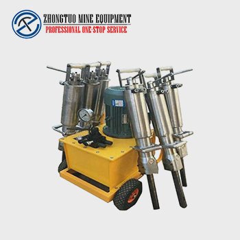 用于花岗岩、大理石、砂岩的采矿业液压裂石机
