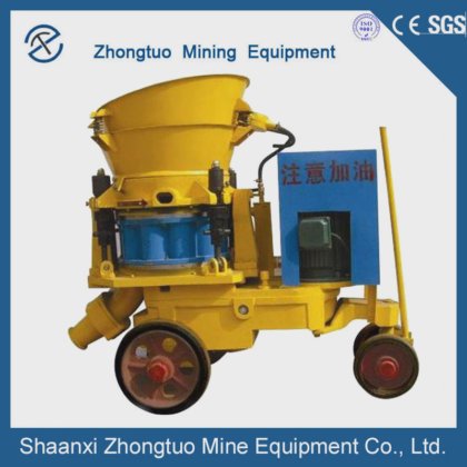 隧道施工气动干混喷射混凝土机