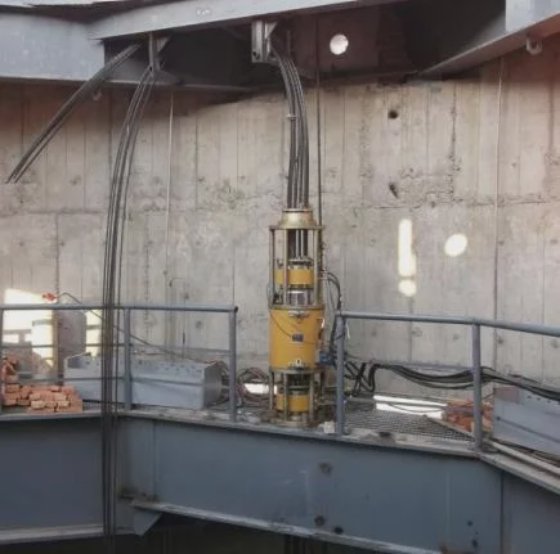 800t 構造のための油圧繊維のジャッキ