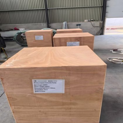 柔性螺旋式混凝土泵用于柱子灌浆