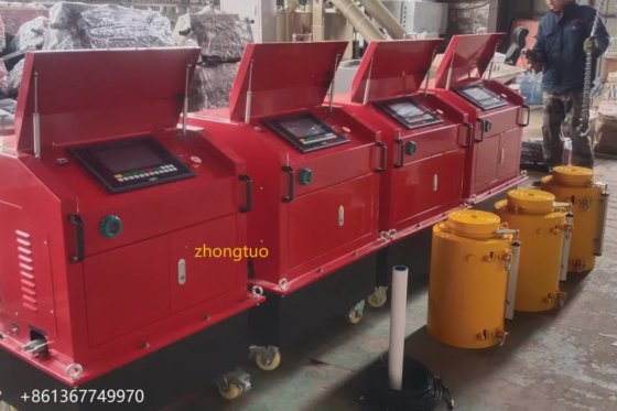 用于桥梁施工的先进智能预应力张拉设备