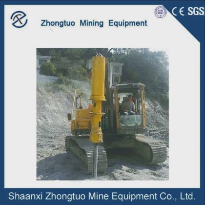 掘削機のための大きい石造りのブレーカの石のディバイダーはシリンダー管を取付けました