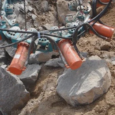 液压混凝土桩头切割器 圆形混凝土桩的破桩机