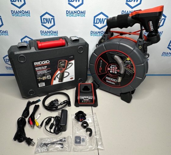 Ridgid SeeSnake Micro Drain Reel Color 512Hz Sonde W/ CA350 Micro