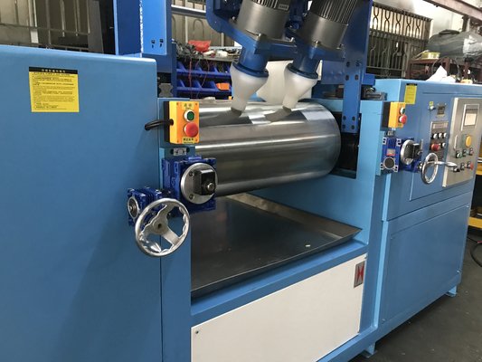 实验室PVC EVA橡胶混合机塑料材料双辊开放式混合机设备