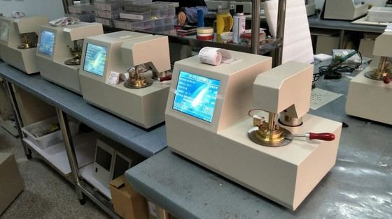 带克利夫兰开口杯闪点的铂电阻电缆测试机