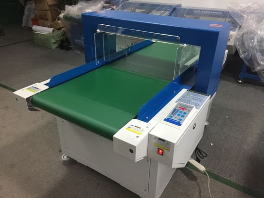 微电脑PLC控制防护服、枕头用针式金属探测器