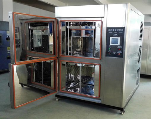大型彩色液晶双箱风冷式冷热冲击环境试验箱