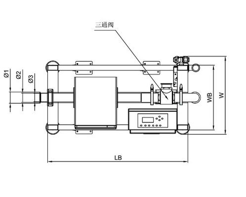 泵送系统管道金属检测机，适用于液体和糊状物料