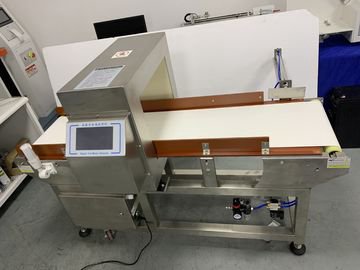 带推杆剔除装置的传送带食品金属检测机