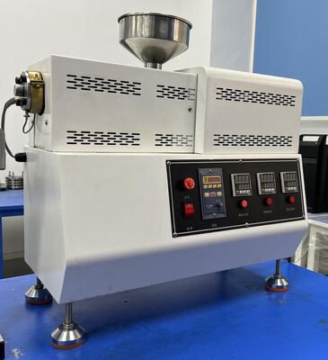 双螺杆实验室挤出造粒机，带风冷