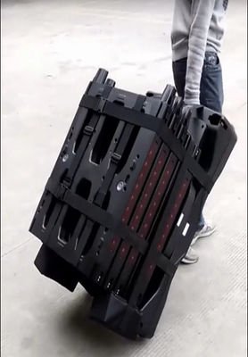 数字输入/输出便携式折叠式安全金属探测门高亮度液晶显示屏