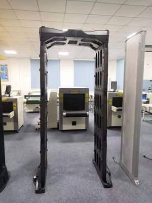 数字输入/输出便携式折叠式安全金属探测门高亮度液晶显示屏
