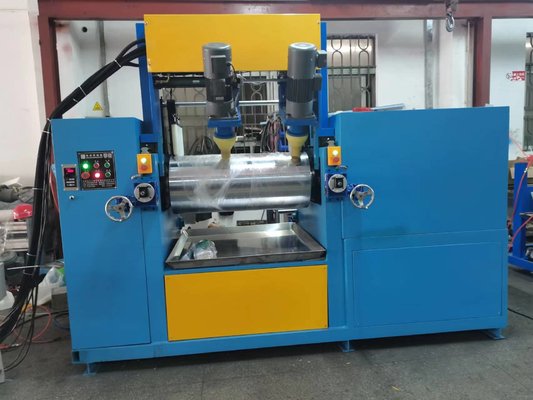 XK-450实验室橡胶开炼机PVC混合机塑料双辊开炼机