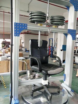 PLC控制椅子旋转耐久性测试仪,无冲击,真实模拟