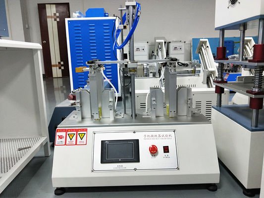 PLC控制触摸屏电子产品微跌落重复试验机