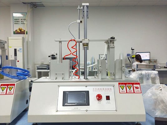 PLC控制触摸屏电子产品微跌落重复试验机