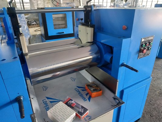 实验室电加热母粒橡胶混合工艺开放式双辊混炼机