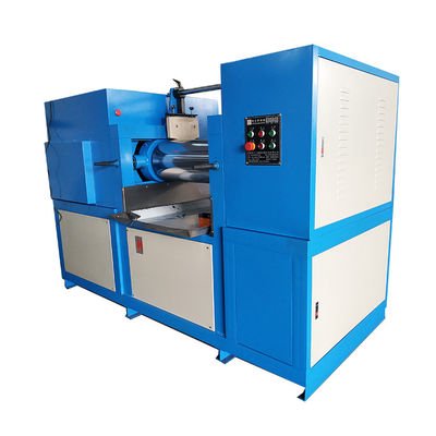 蓝色橡胶试验机/实验室双辊研磨机 160 350 毫米辊尺寸