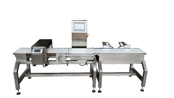 304不锈钢食品称重器和金属探测器带感应