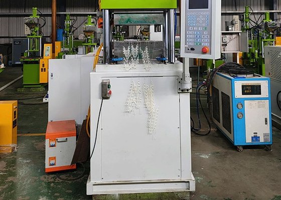 全自动牙线注射成型机立式锁模