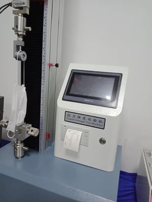 台式数显万能拉力试验机在一次性口罩挂绳中的应用