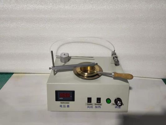 ISO2592手动克利夫兰开口杯闪点测试仪400W加热功率