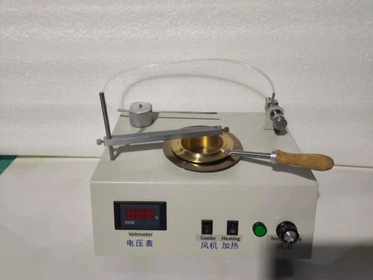 ISO2592手动克利夫兰开口杯闪点测试仪400W加热功率