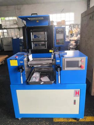 人性化PLC控制14英寸实验室双辊研磨机