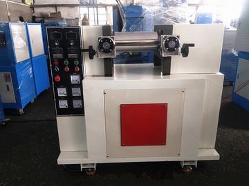 定制白色橡胶/塑料双辊研磨机，实验室混合研磨机