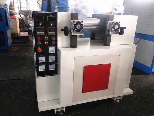 定制白色橡胶/塑料双辊研磨机，实验室混合研磨机