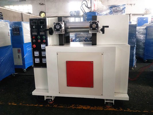 定制白色橡胶/塑料双辊研磨机，实验室混合研磨机