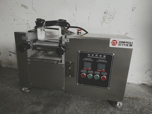 电加热实验室双辊橡胶原料开炼机