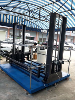 适用于更大尺寸包装的双轨零精度跌落测试仪