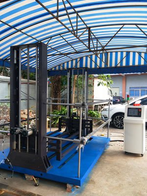 适用于更大尺寸包装的双轨零精度跌落测试仪