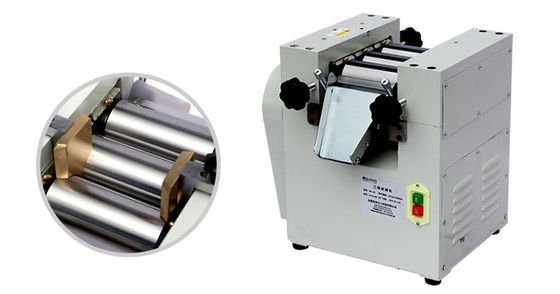 合金圆柱实验室三辊研磨机，辊长128mm