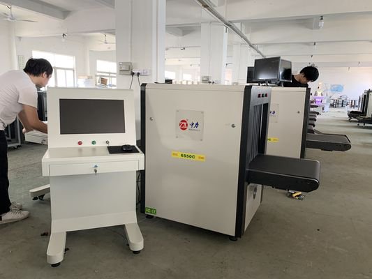 6550C X射线行李扫描仪,双搜索单元,24位真彩色显示屏