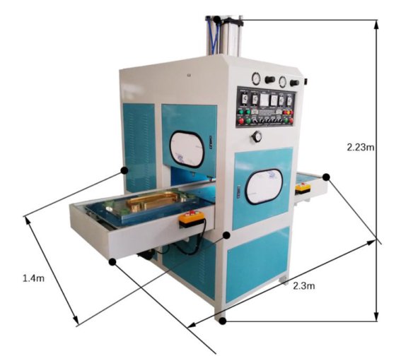 自动滑台式高周波熔切包装机